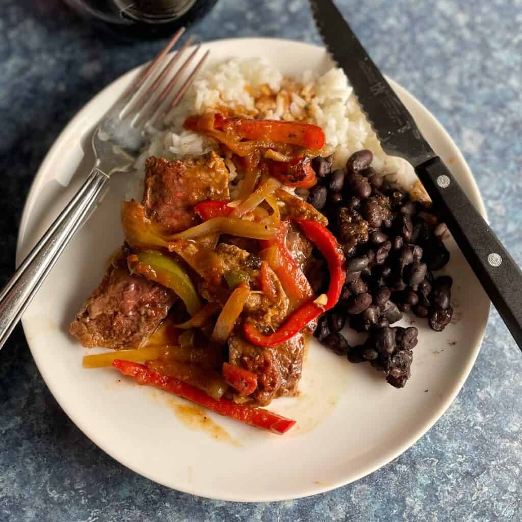 Steak Picado Recipe with Spanish Wine Cooking Chat