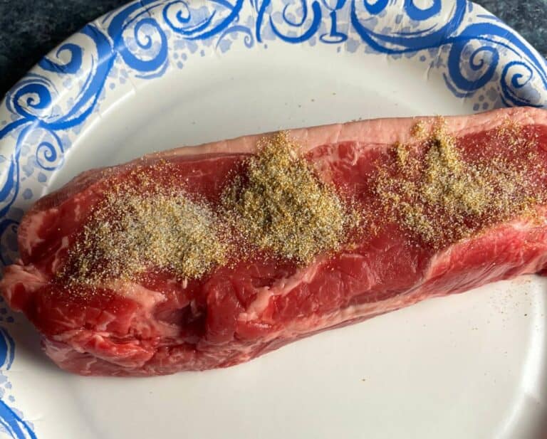 NY Strip Steak with Garlic Cumin Spice Rub Cooking Chat