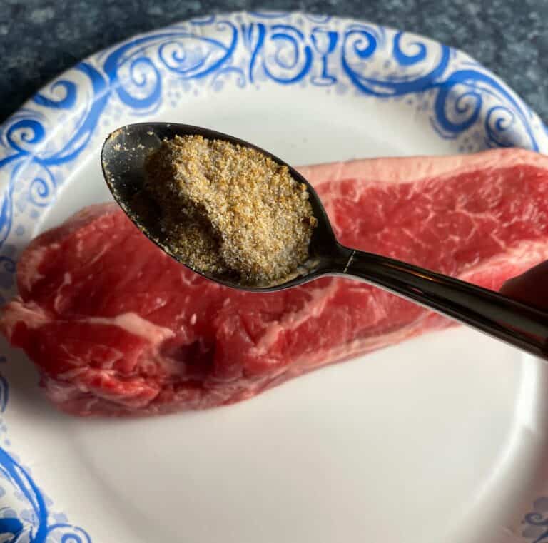 NY Strip Steak with Garlic Cumin Spice Rub Cooking Chat