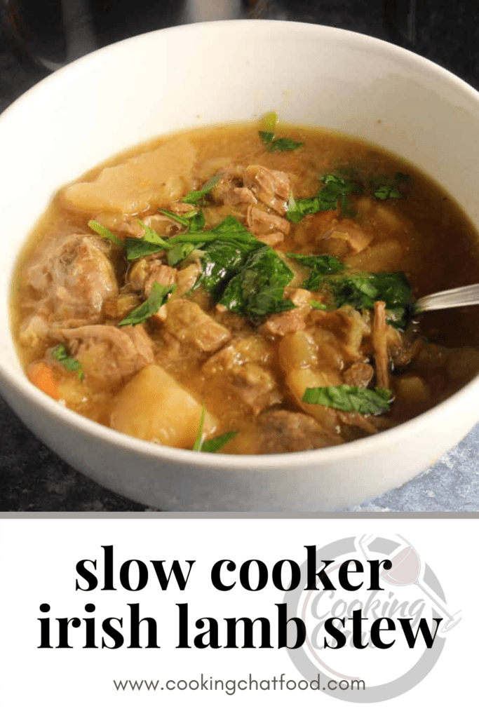 Slow Cooker Irish Lamb Stew Cooking Chat