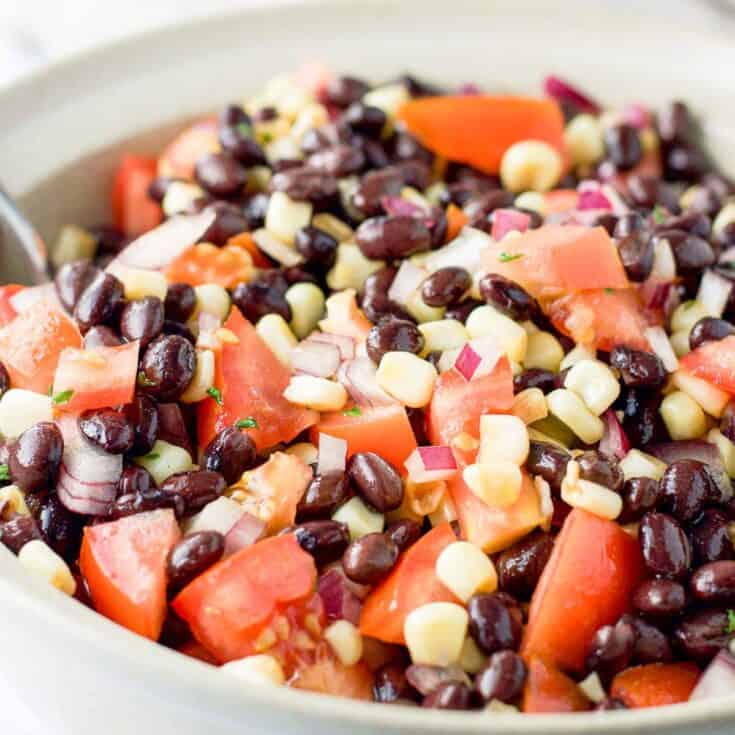 Image for Black Bean Salad with Corn