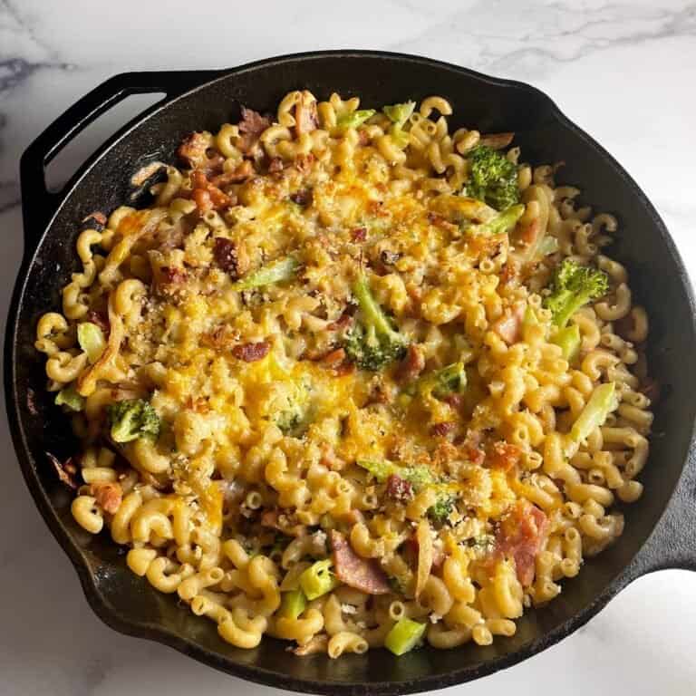 Easy Ham and Cheese Pasta Bake Cooking Chat