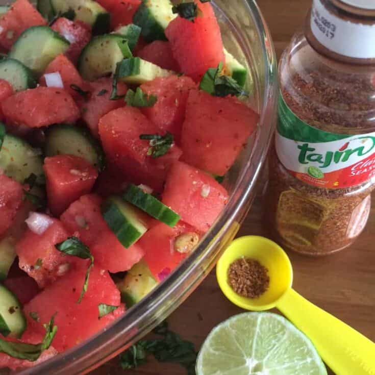 Image for Mexican Watermelon Cucumber Salad