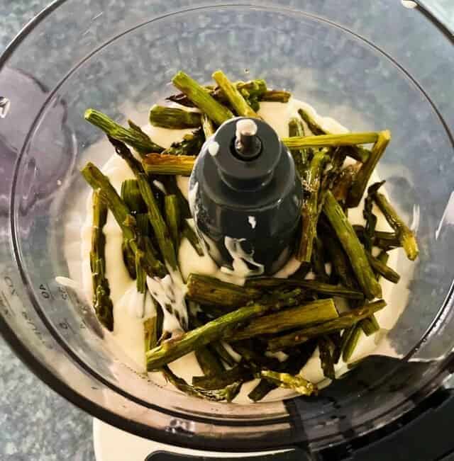 Roasted Asparagus Dip Cooking Chat