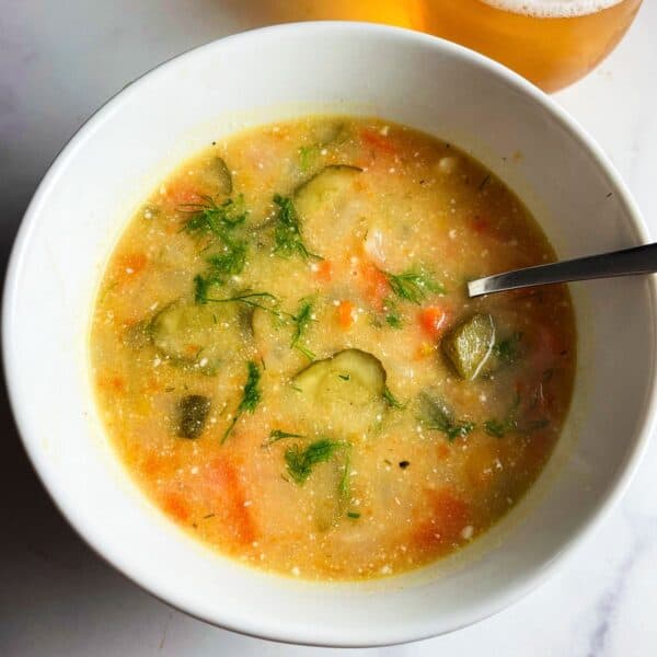 Polish Dill Pickle Soup Cooking Chat