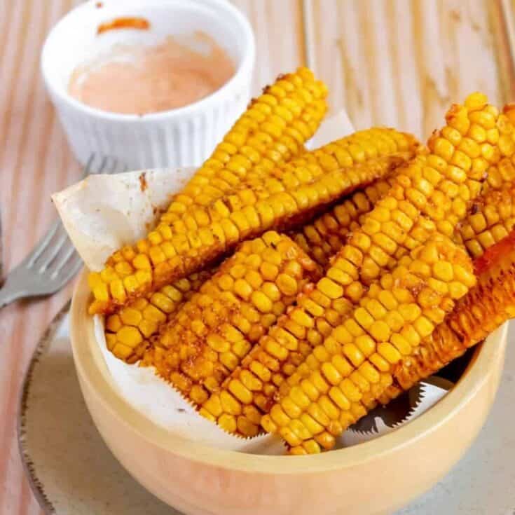 Image for Corn Riblets with Smoky Dipping Sauce