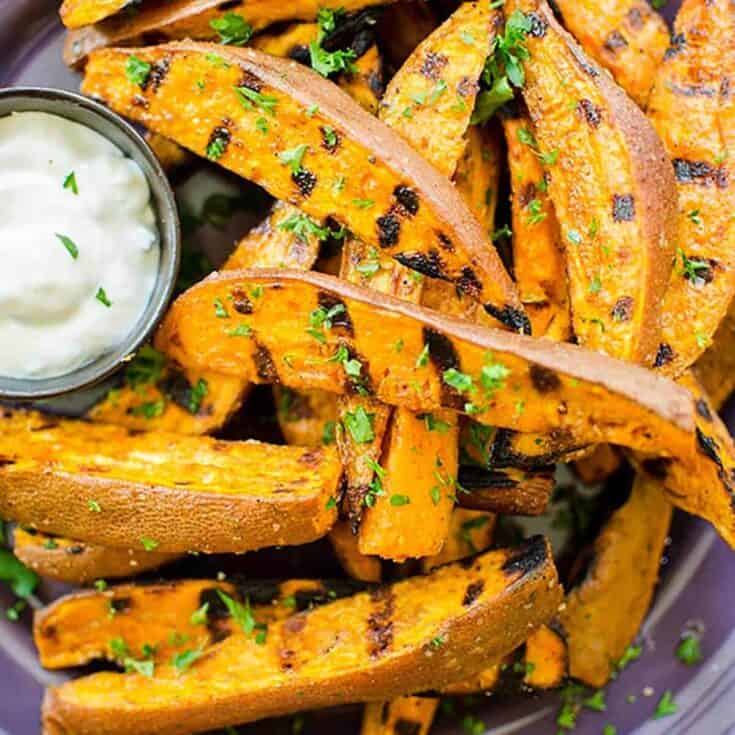 Image for Grilled Sweet Potato Fries
