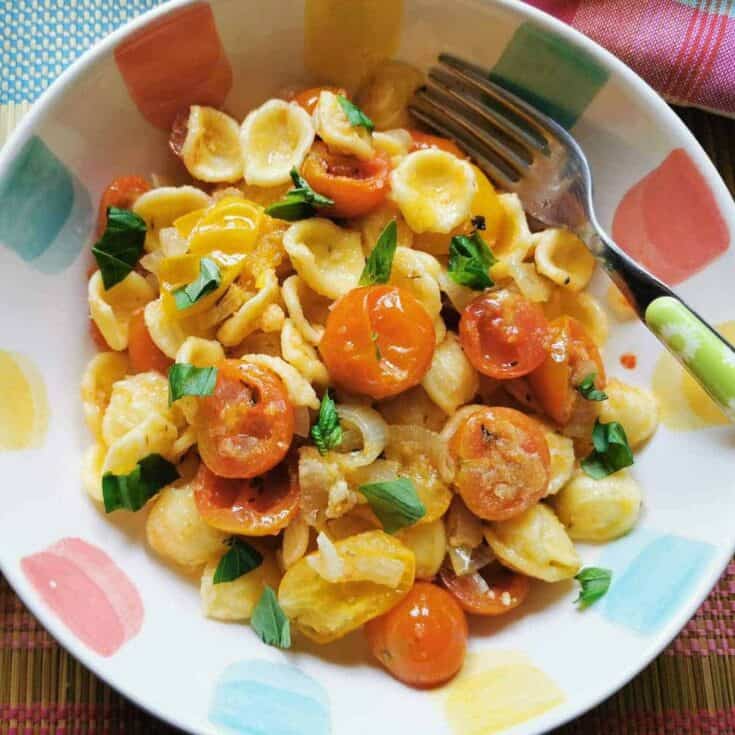 Image for Roasted Cherry Tomato Orecchiette Pasta