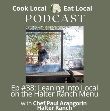Cook Local podcast cover with a picture of Chef Paul Arr
